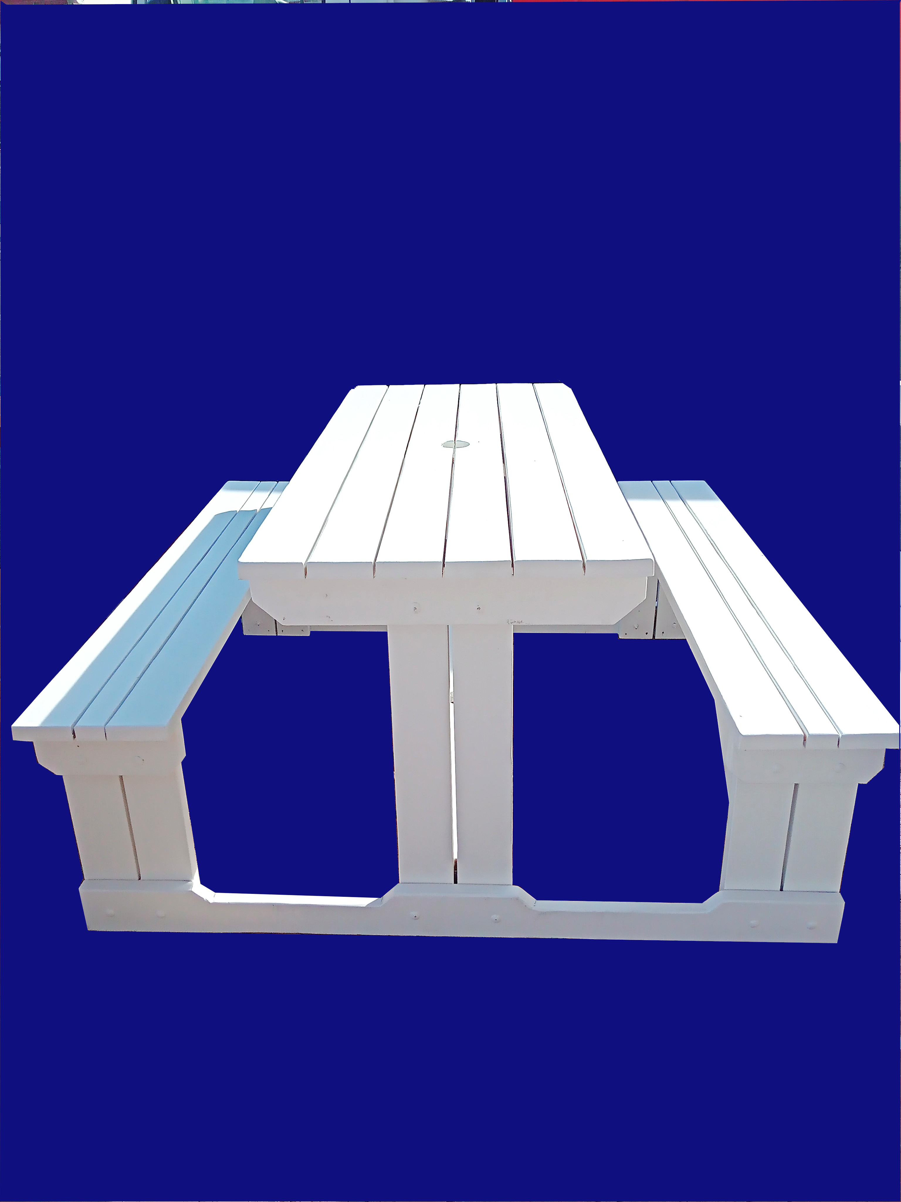 6 Seater Walk-In Bench